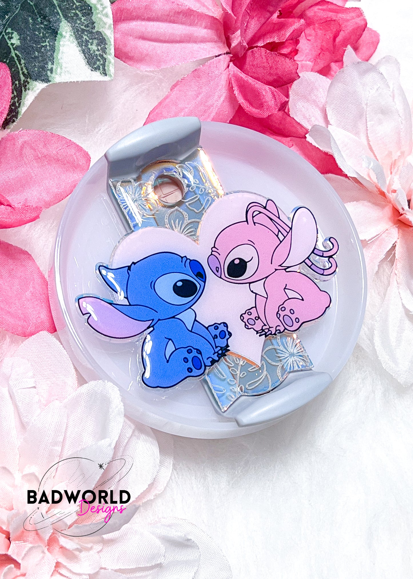 Alien and Angel Forever Tumbler Tag