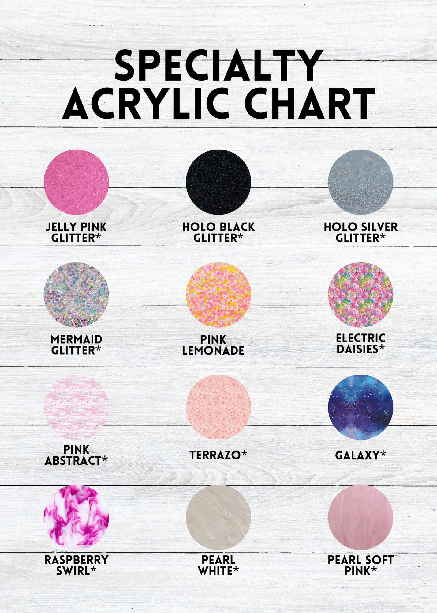 DEPOSIT ONLY - Custom Acrylic Sign