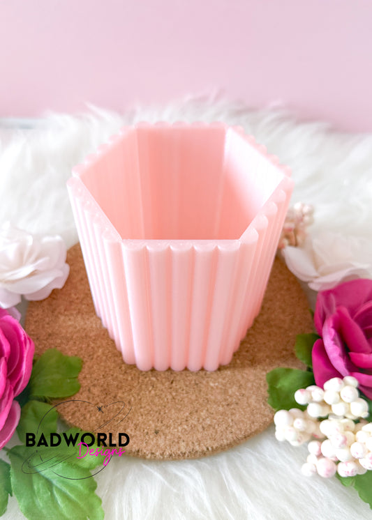 Frilly Pencil Holder and Matching Decorative Box