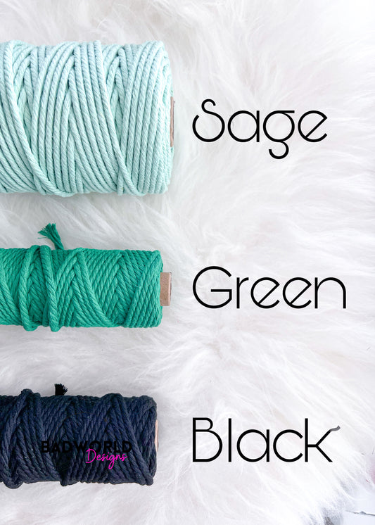 Mañana Será Bonito Macramé Car Charm