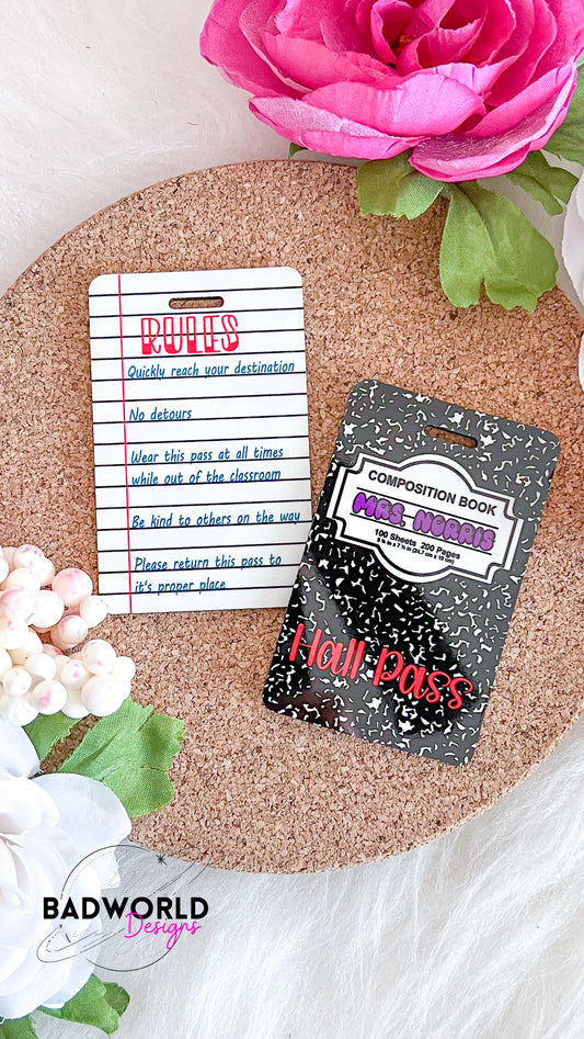 ID Badge Double Sided Sublimation Blank