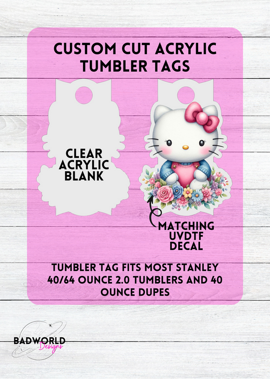 Spring Kitty Acrylic Blank Set