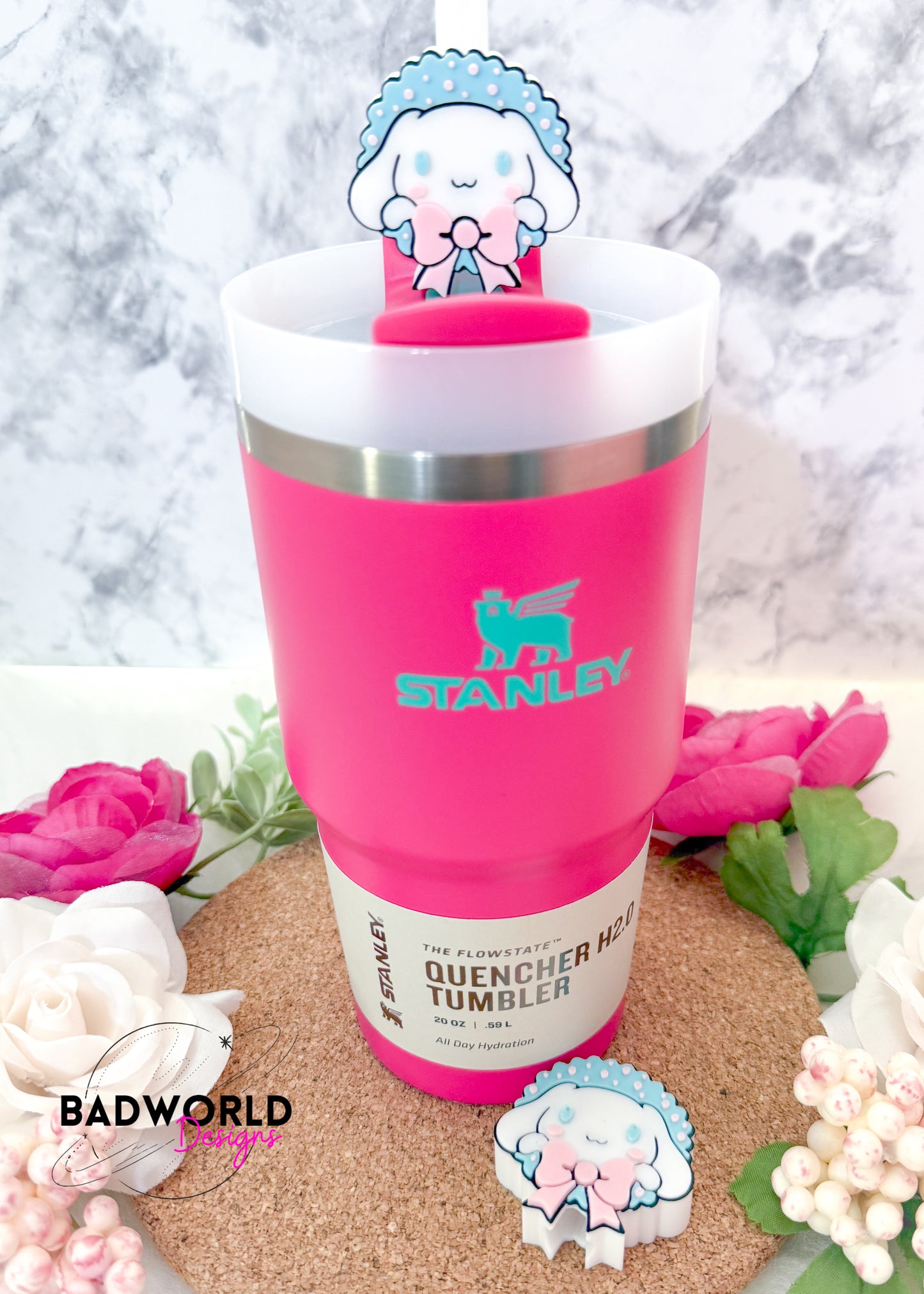 Kawaii Friends Wreath Straw Topper