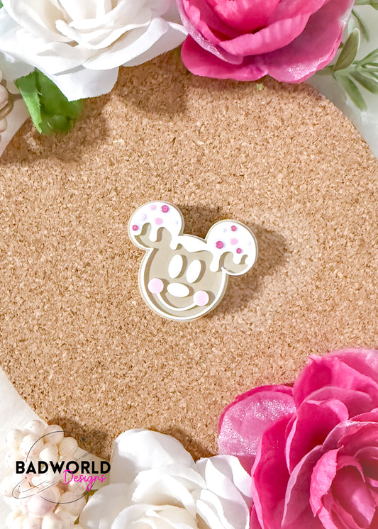 Gingerbread Mouse Straw Topper