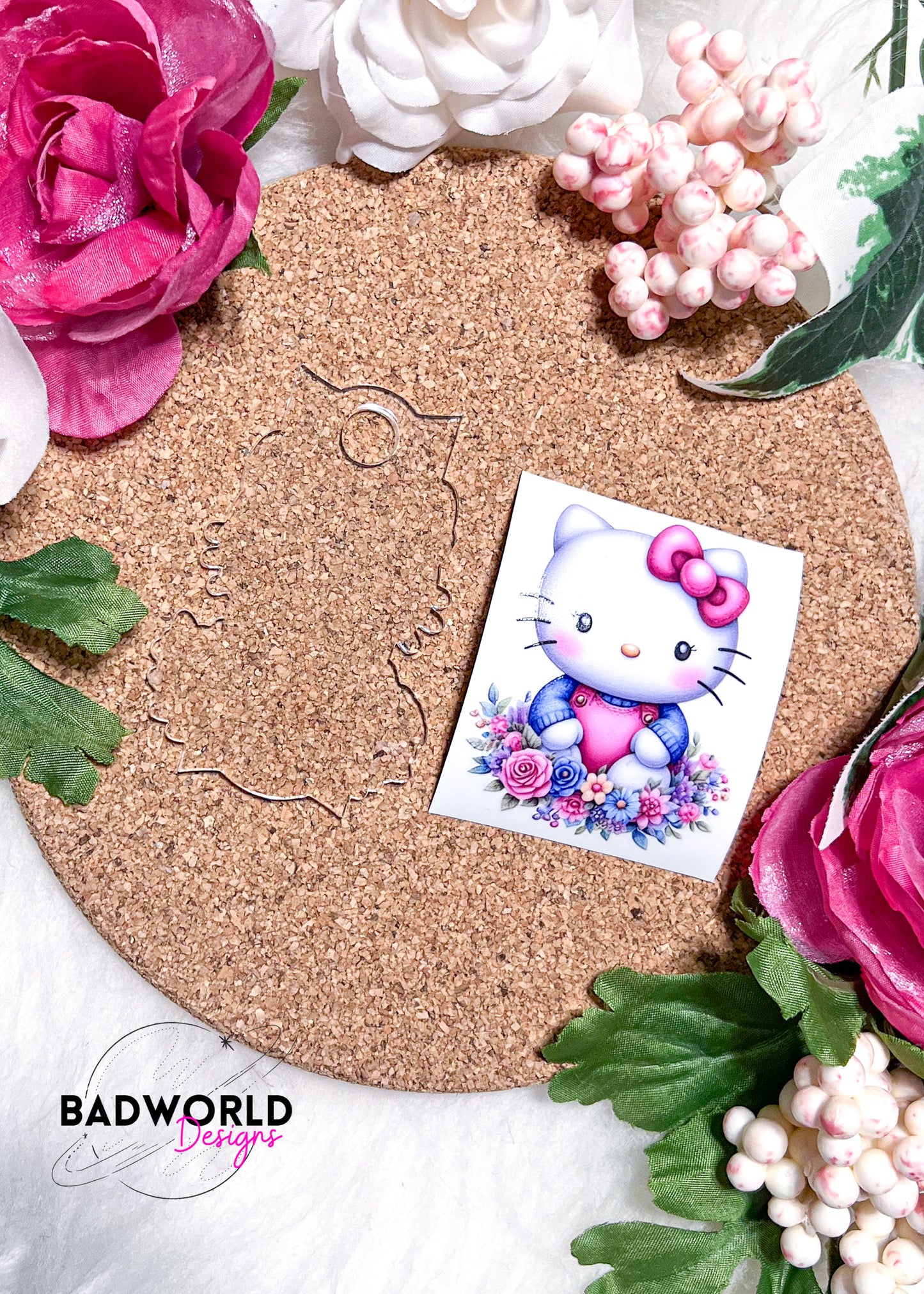 Spring Kitty Acrylic Blank Set