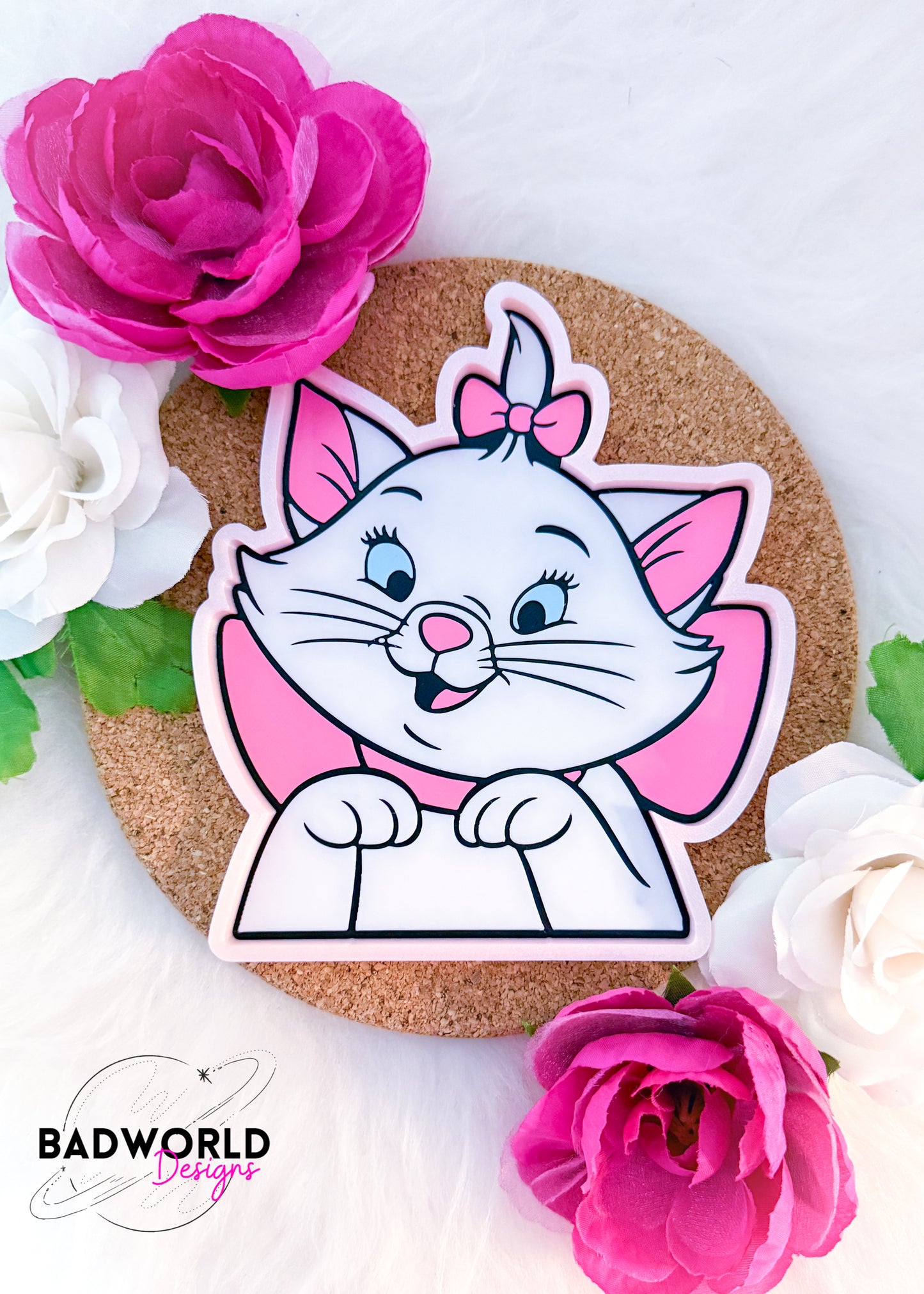 Marie Cat Trinket Tray - DIGITAL FILE