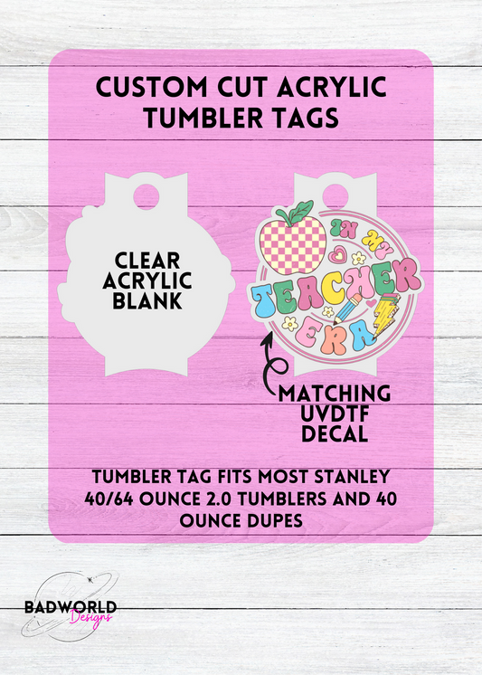 Teacher Era Acrylic Blank Set