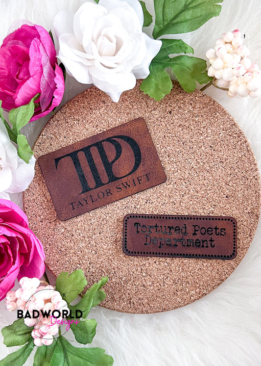 TTPD Leatherette Patches