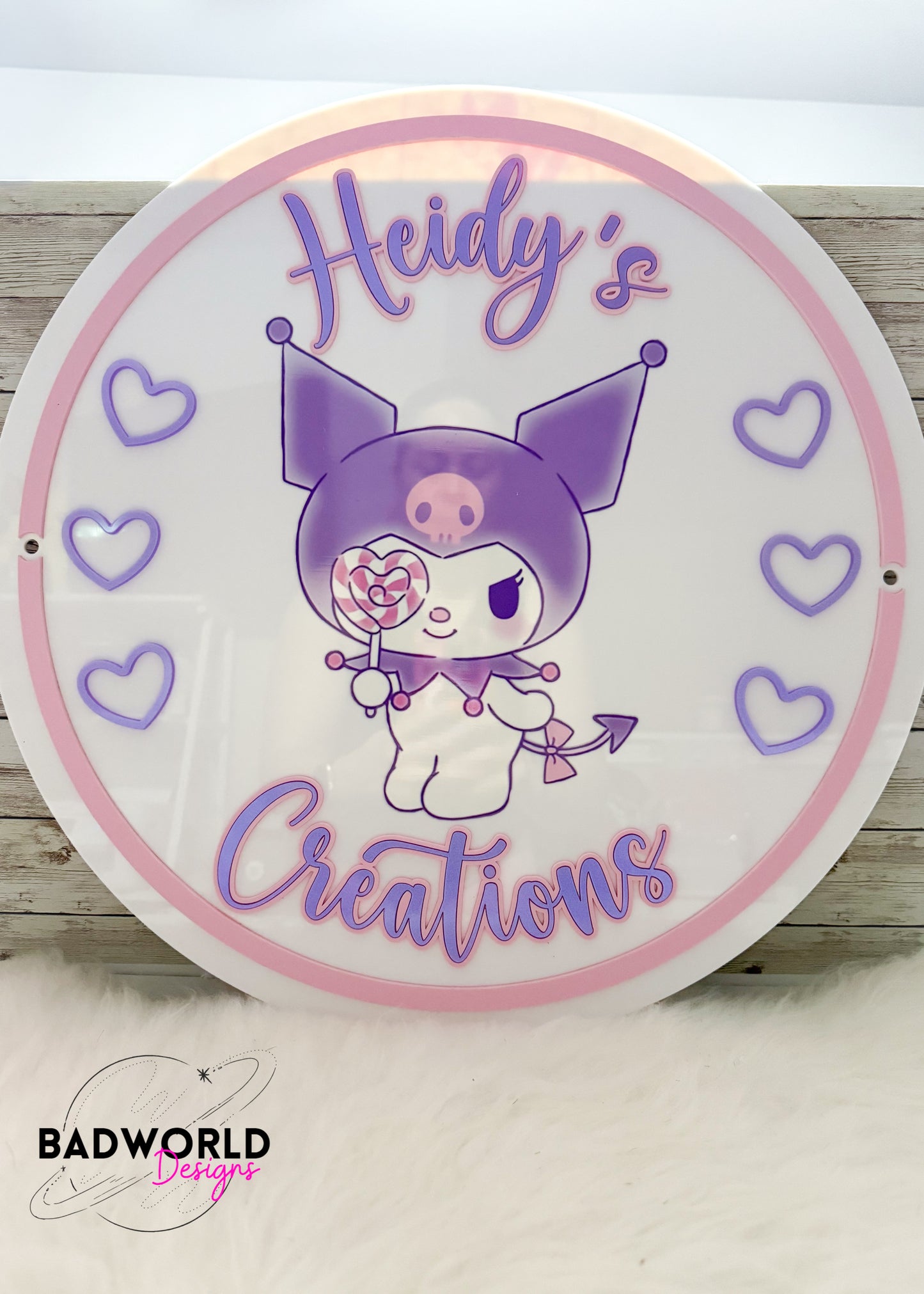 Acrylic Wall Sign