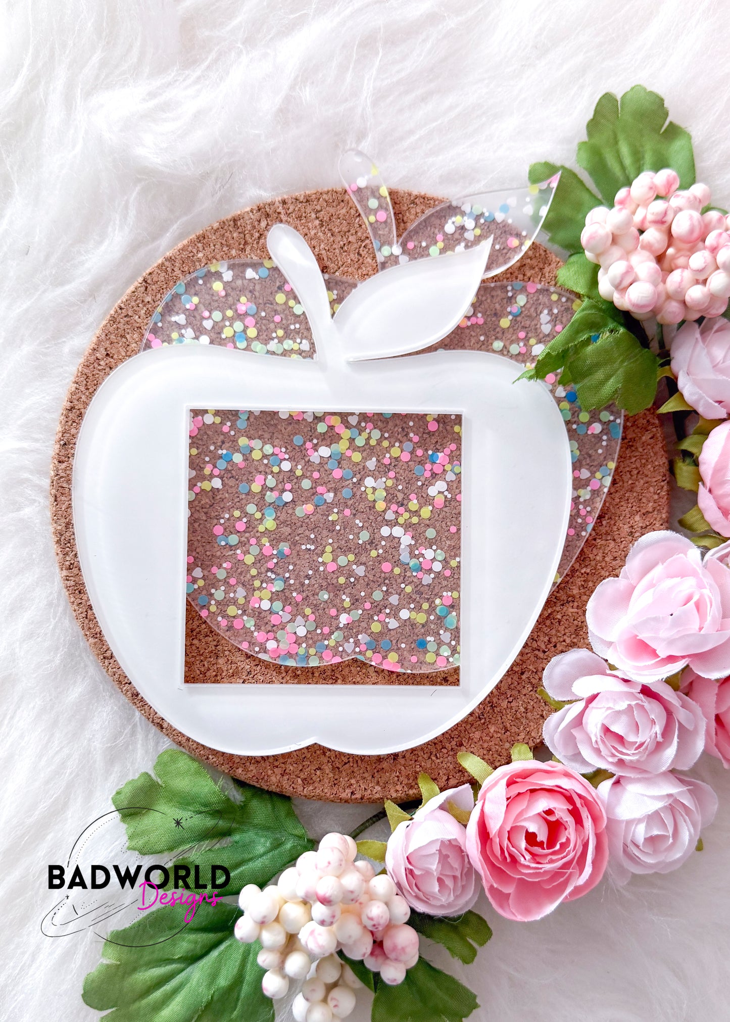 Apple Sticky Note Holder Sublimation Blank