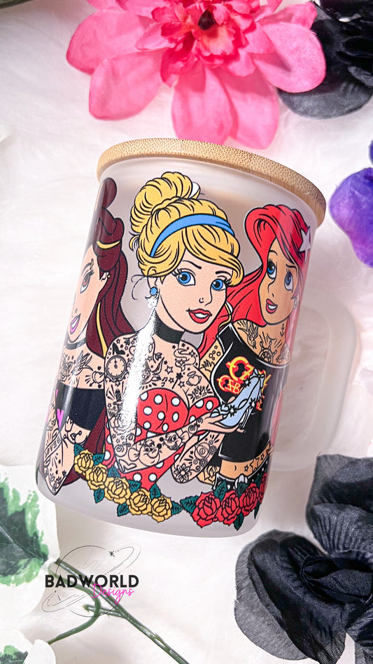 Tattooed Princess Frosted Mug