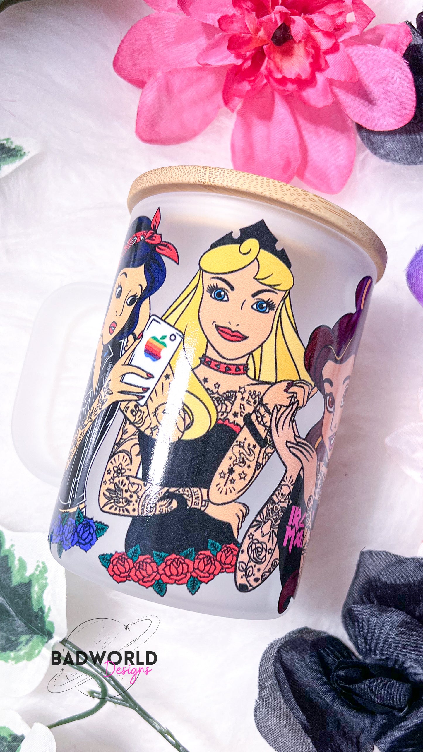 Tattooed Princess Frosted Mug