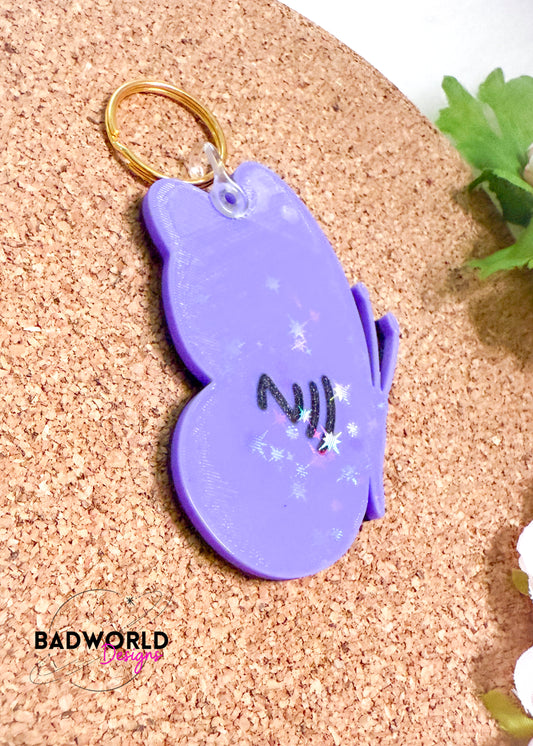 Butterfly Smart Tap Keychain