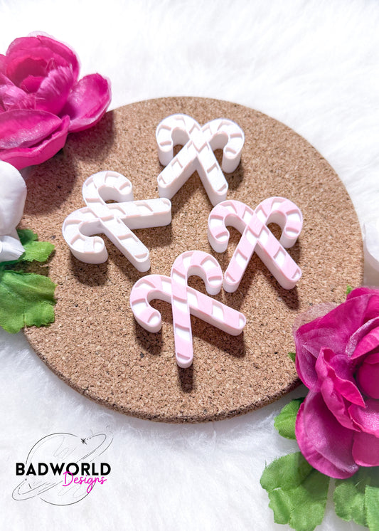 Candy Cane Straw Topper