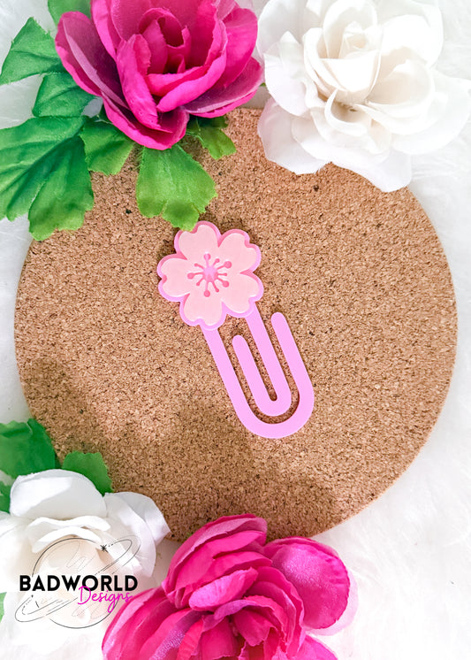 Cherry Blossom Paper Clip - DIGITAL FILE