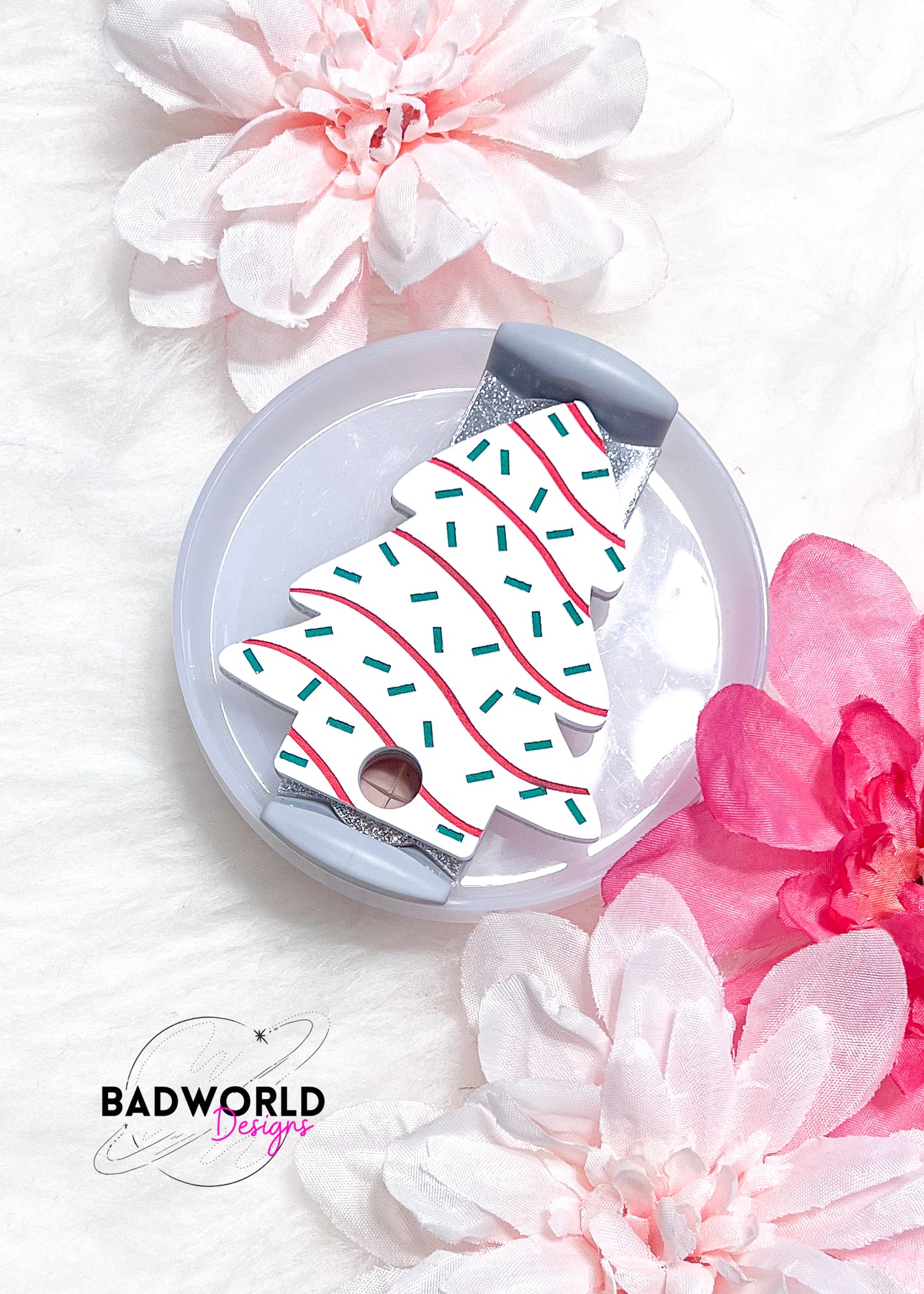 Christmas Tree Cake Stanley Tag