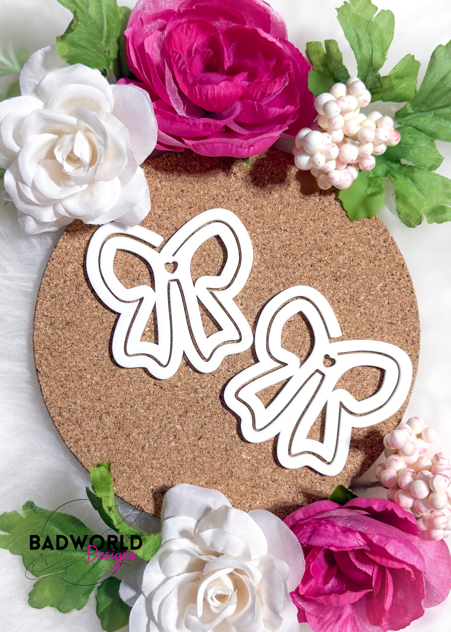 Coquette Bow Jumbo Paper Clip BLANK