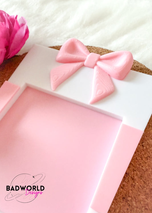 Coquette Coffee Sticky Note Holder