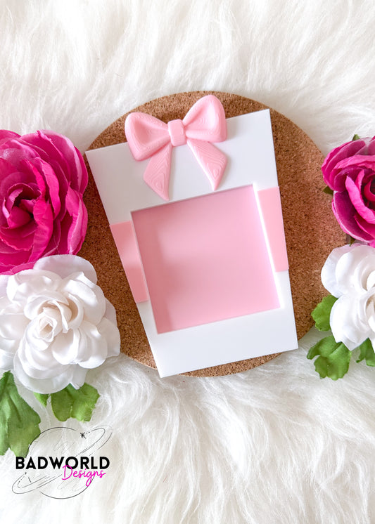 Coquette Coffee Sticky Note Holder - DIGITAL FILE