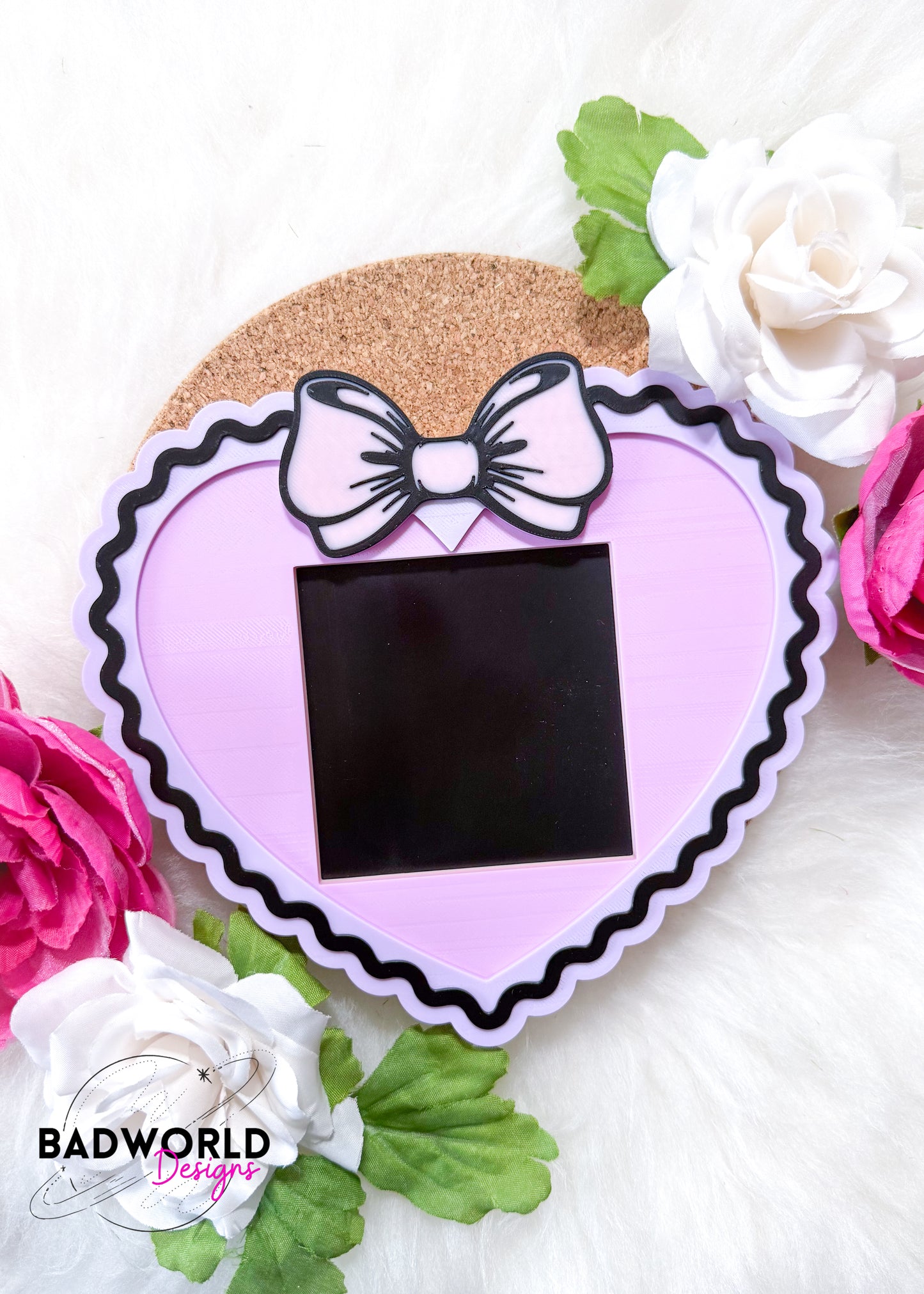 Coquette Heart Sticky Note Holder - DIGITAL FILE