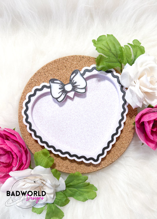 Coquette Heart Trinket Tray - DIGITAL FILE