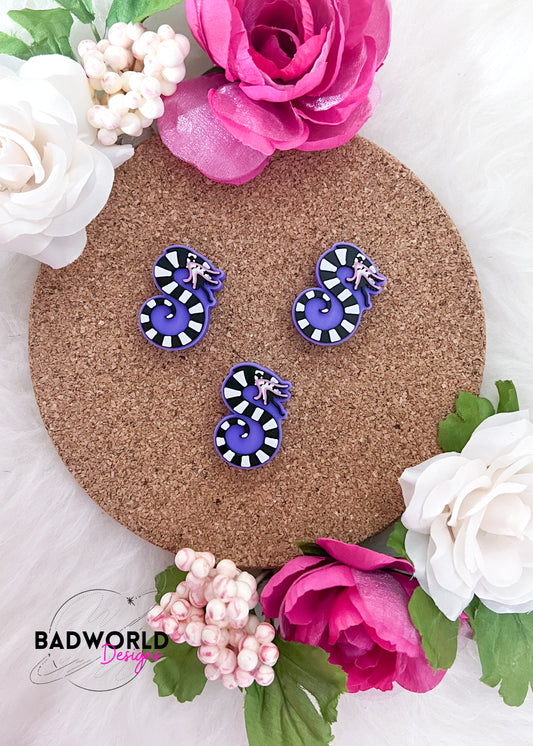 Sandworm 3D Printed Straw Topper