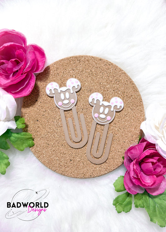 Gingerbread Mouse Paper Clips