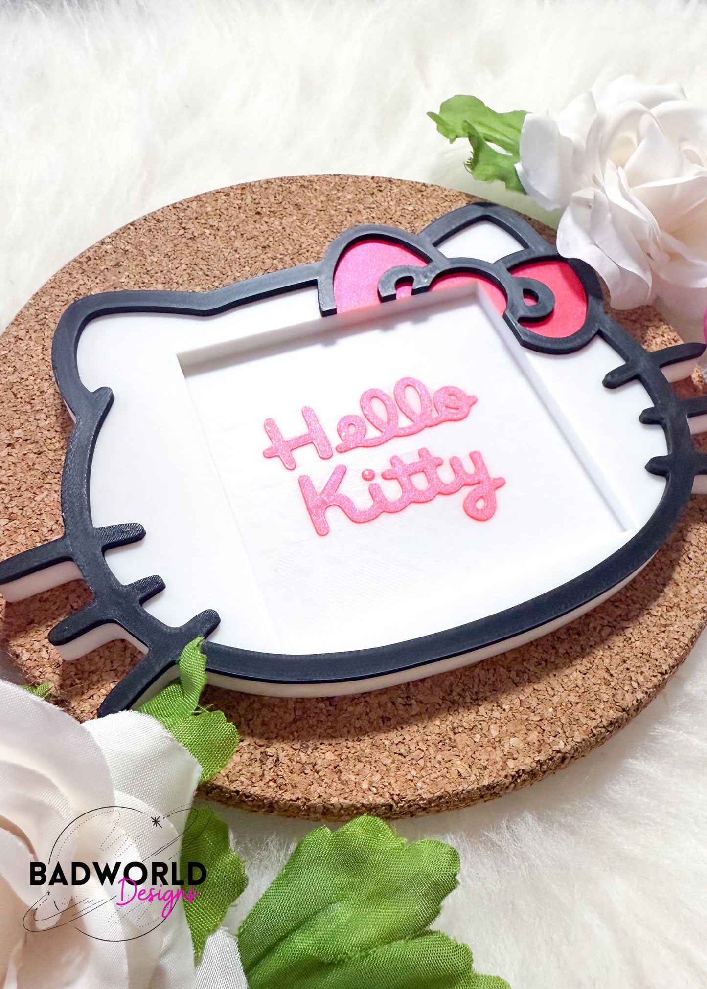 Kawaii Cat Sticky Note Holder
