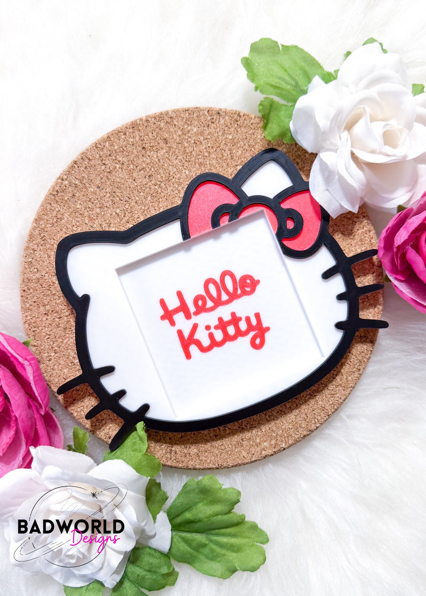 Kawaii Cat Sticky Note Holder - DIGITAL FILE
