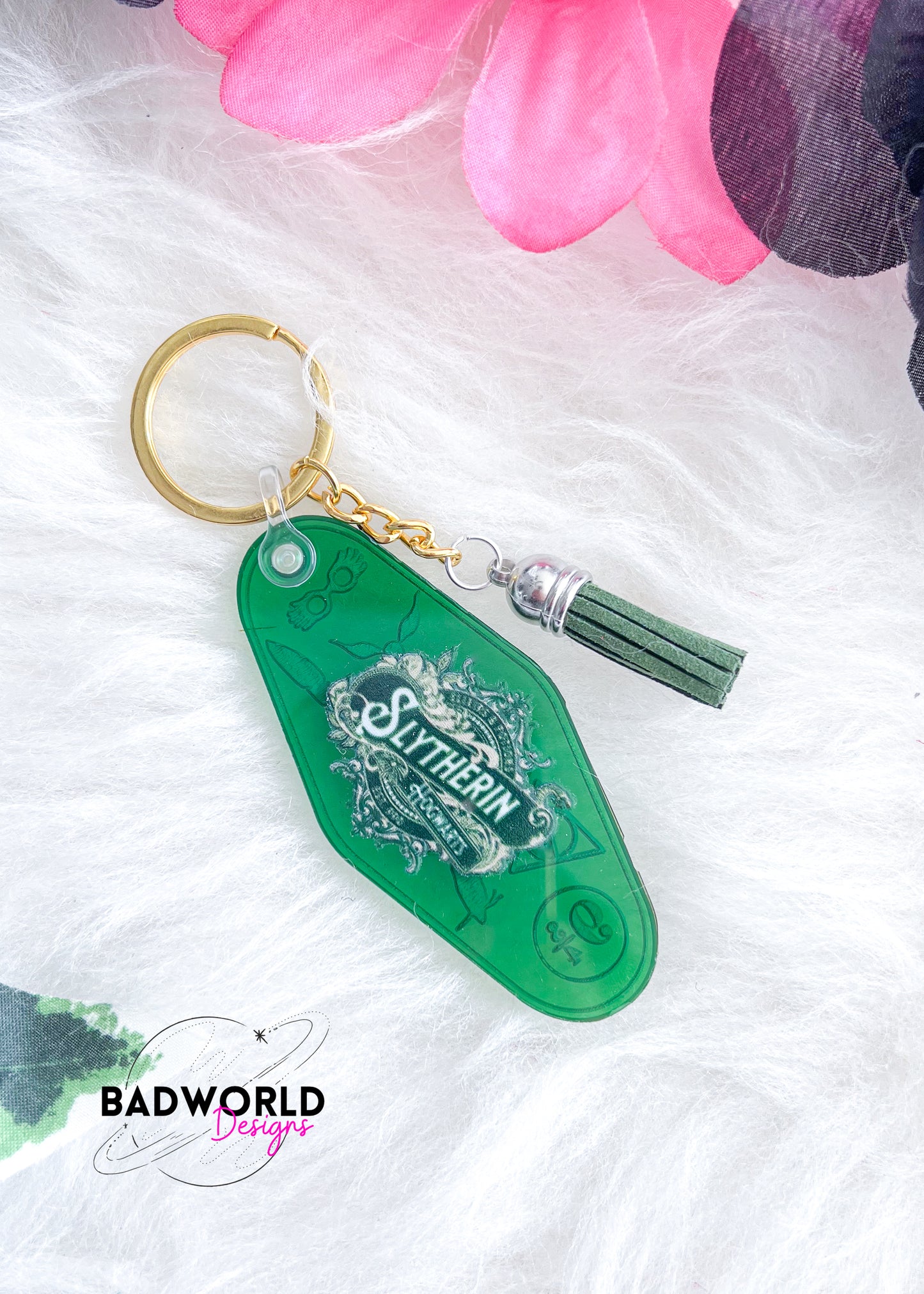 Wizard House Motel Keychains
