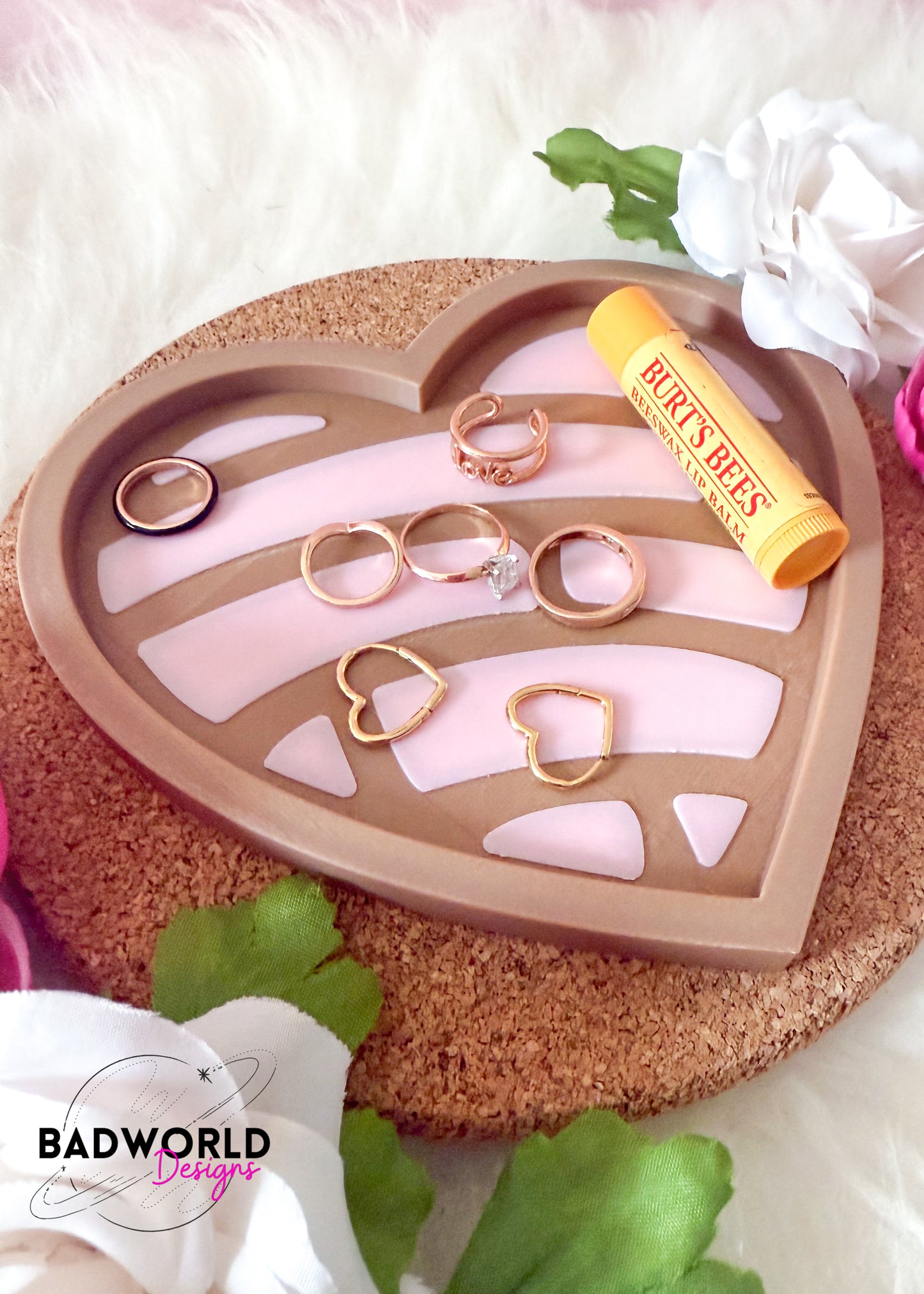 Heart Concha Trinket Tray