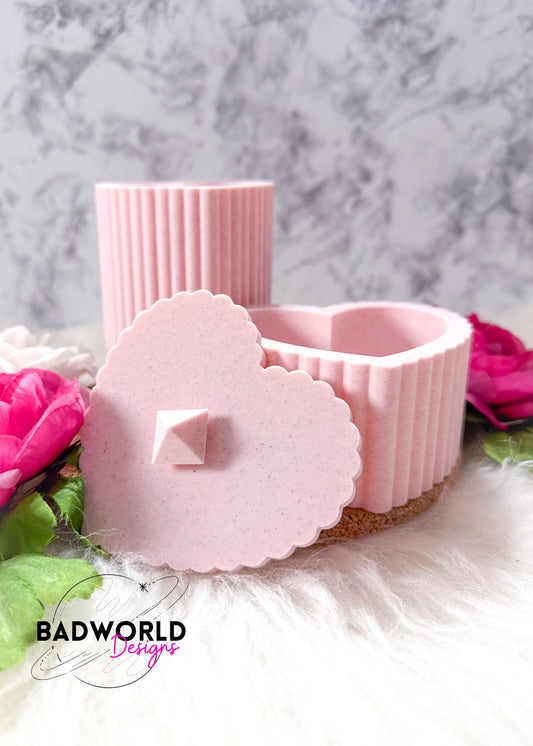 Heart Desk Accessories DIGITAL FILE