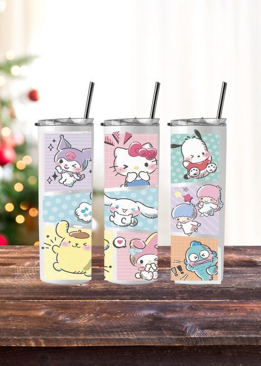 Kawaii Gang Skinny Tumbler