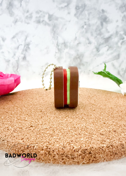 Kawaii Sammich Fidget Clicker Keychain