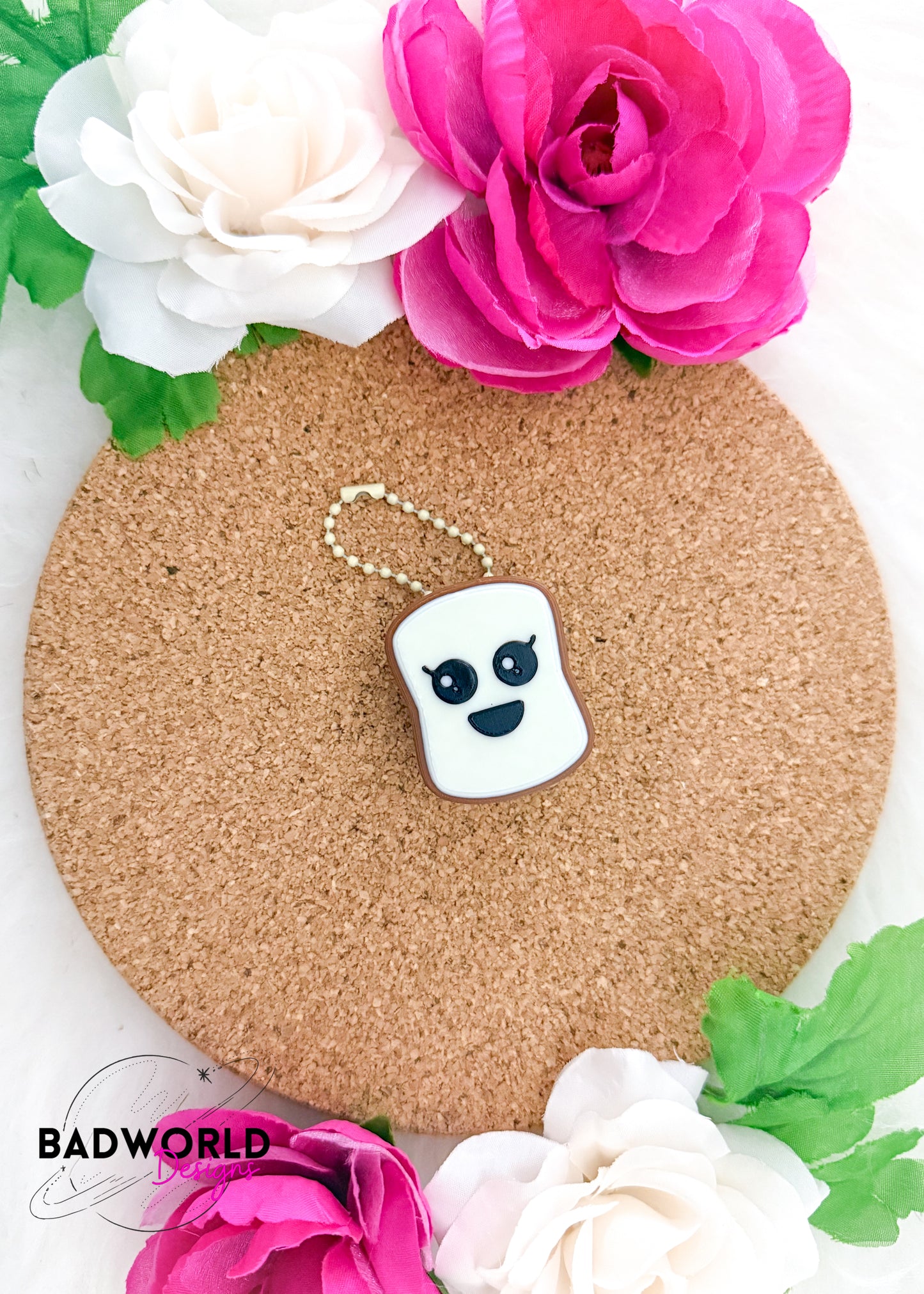 Kawaii Sammich Fidget Clicker Keychain