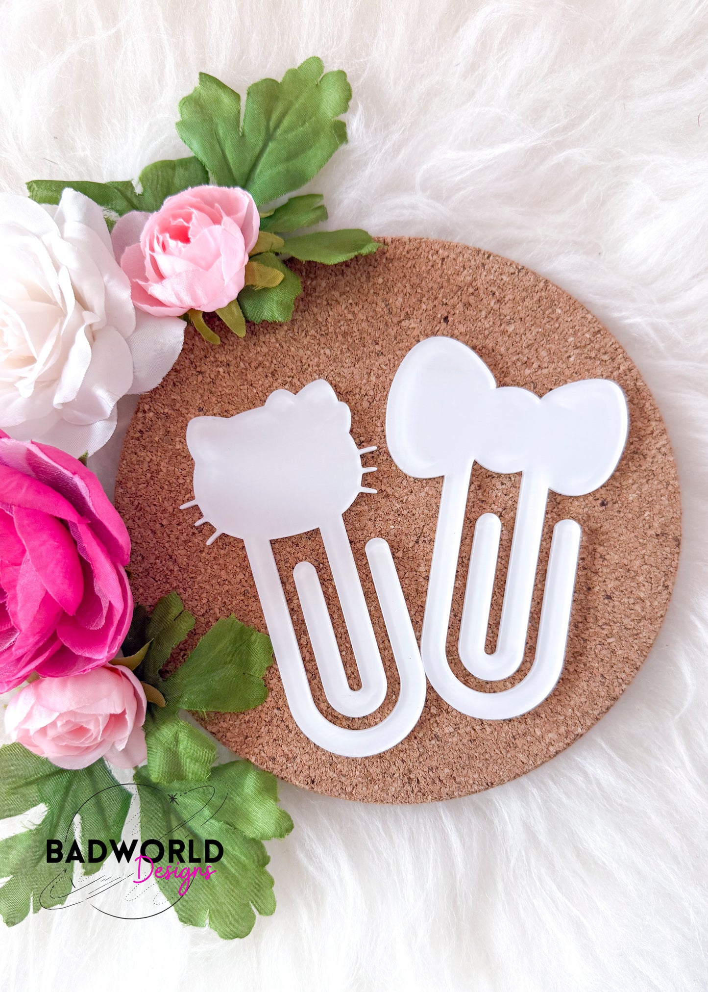 Kawaii Character Top Paper Clip Sublimation BLANK