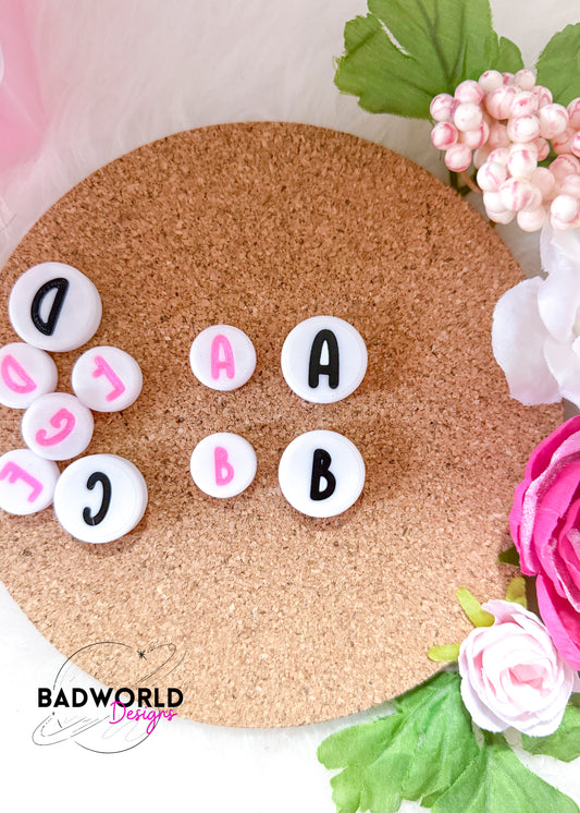 SINGLE Letter Beads