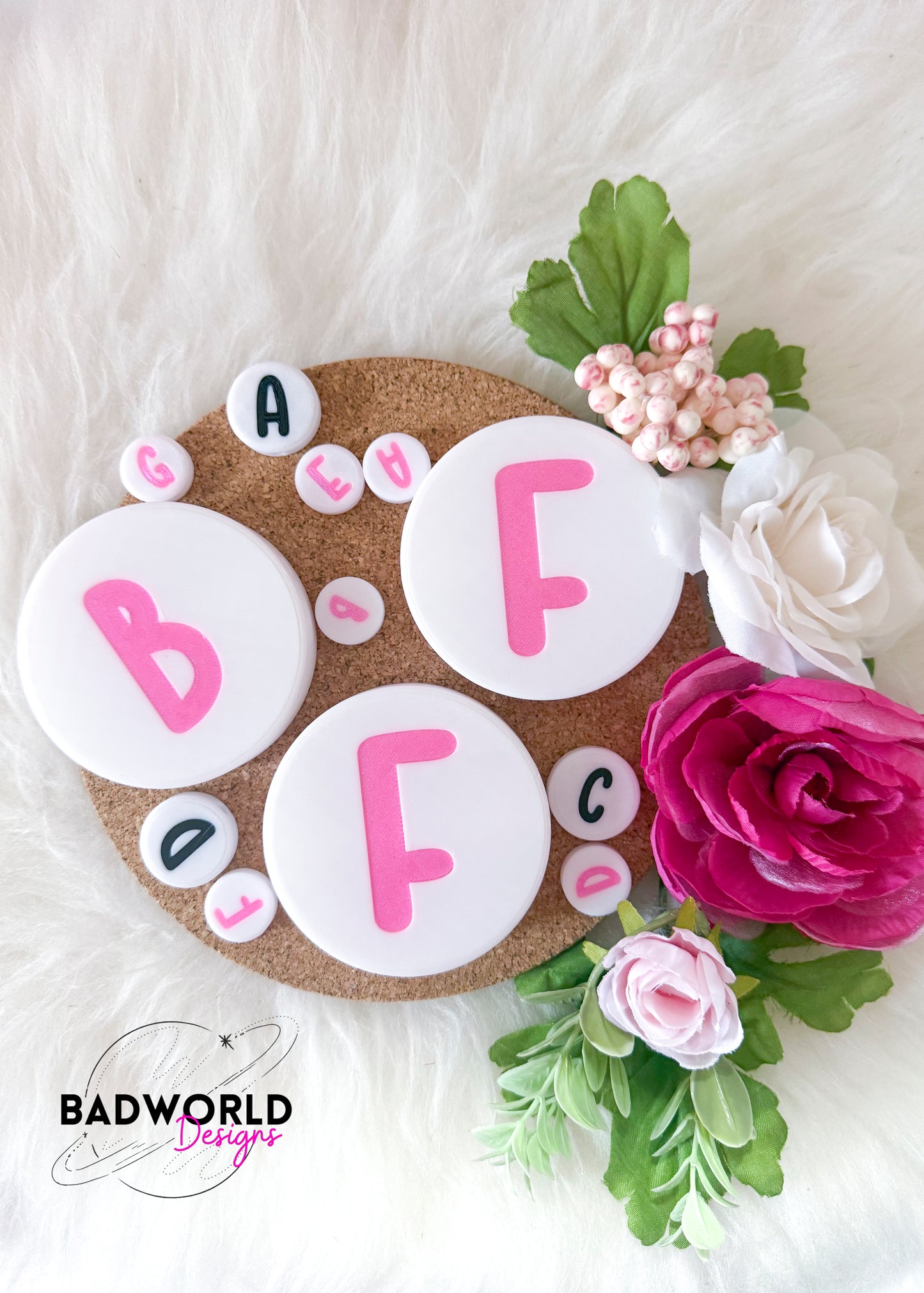 SINGLE Letter Beads