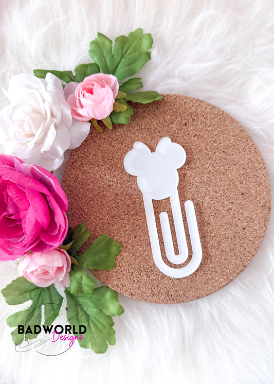 Magical Mouse Top Sublimation Paper Clip BLANK