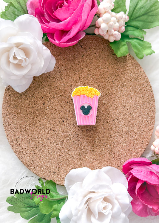 Magical Popcorn 3D Printed Straw Topper