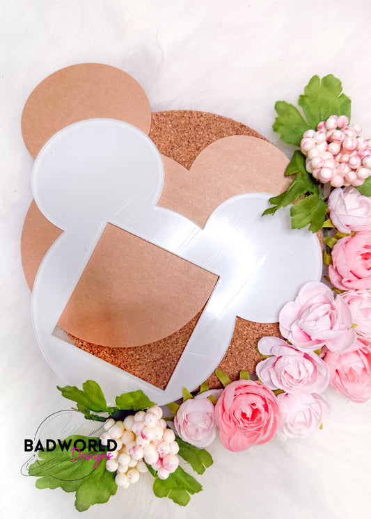 Mouse Sublimation Sticky Note Holder Blank