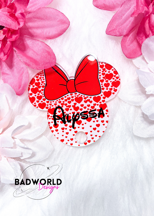 Girl Mouse VDay Tumbler Tag