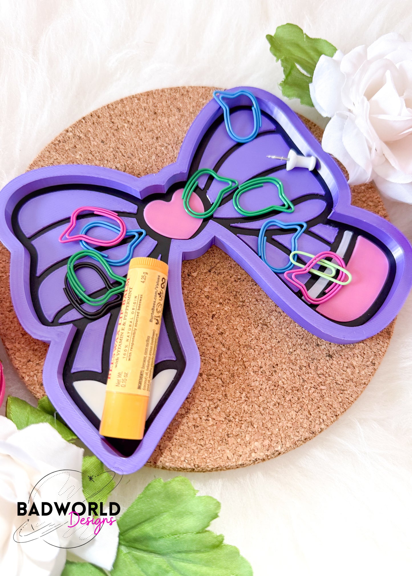 Pencil Bow Trinket Tray