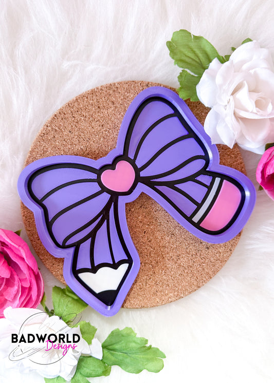 Pencil Bow Trinket Tray - DIGITAL FILE