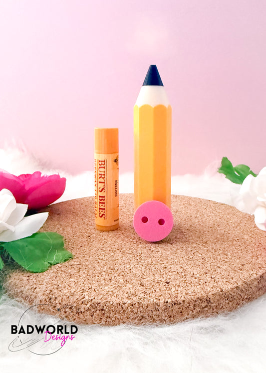 Teacher Chapstick Holder Keychain - DIGITAL FILE