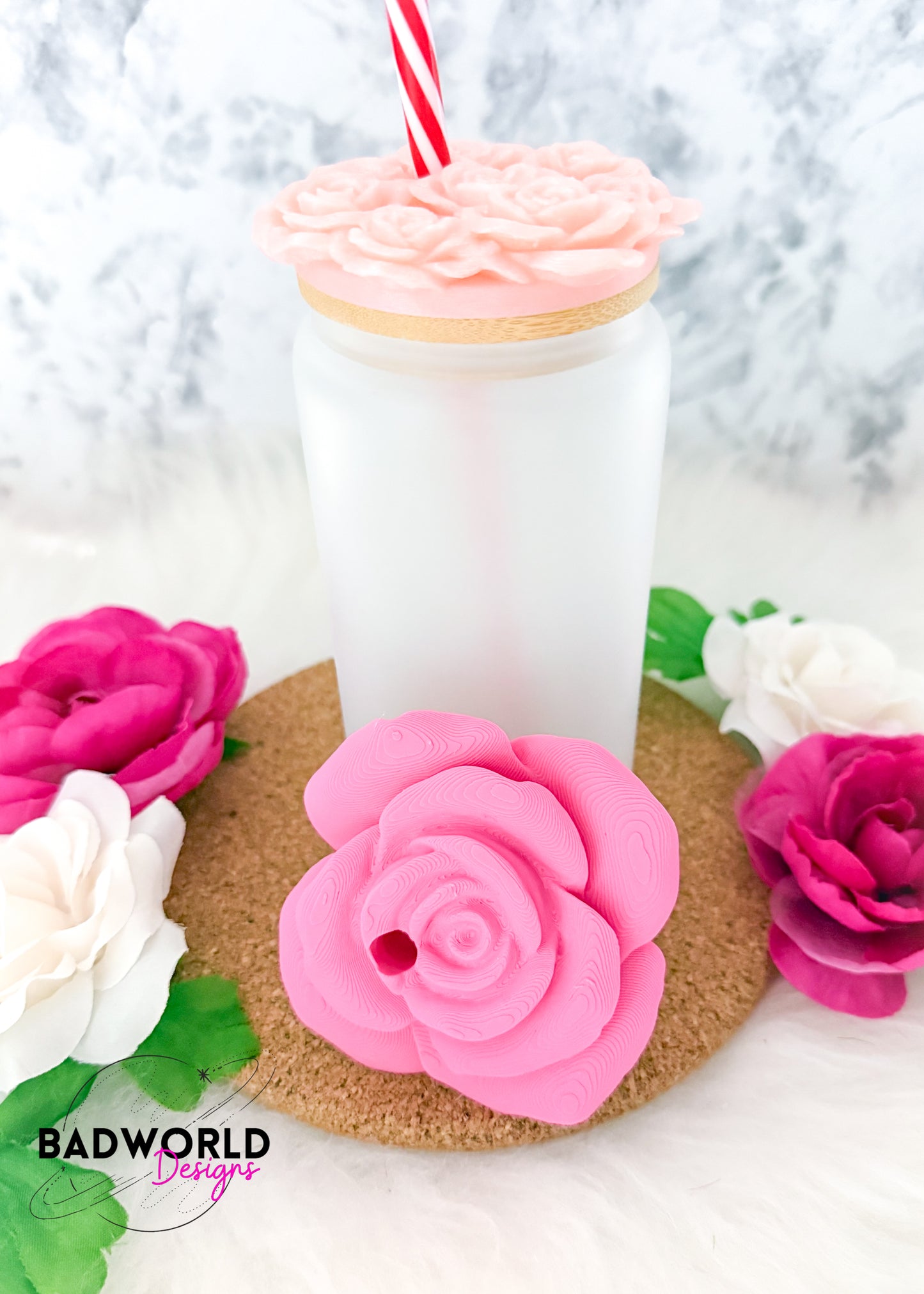 Rose Bamboo Toppers - DIGITAL FILES