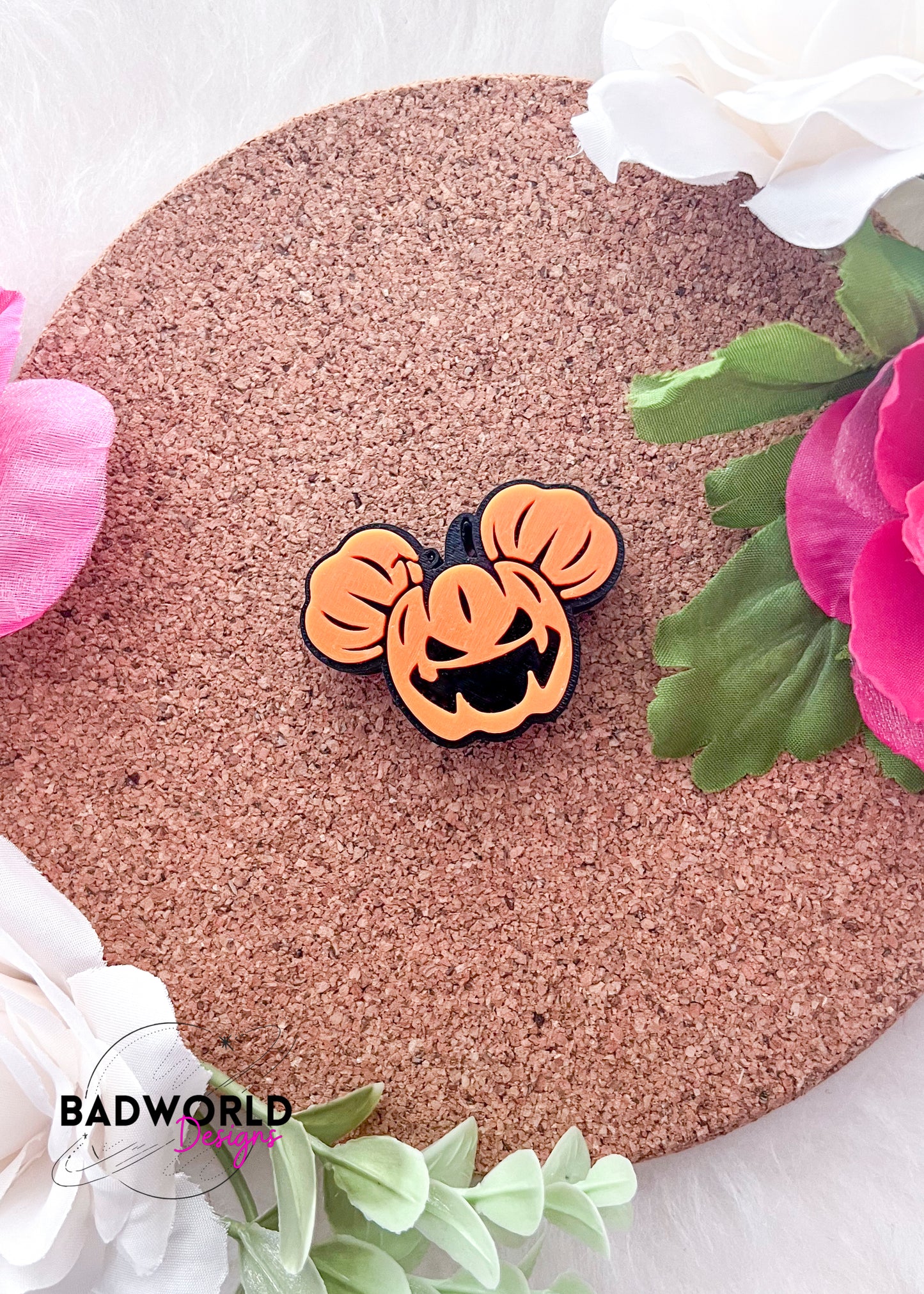 Scary Pumpkin Mouse Topper - DIGITAL FILE