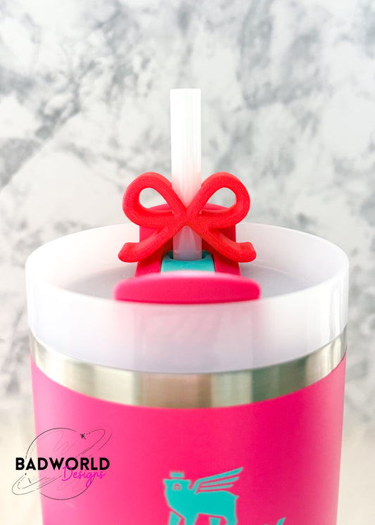 Simple Bow Straw Topper - DIGITAL FILE