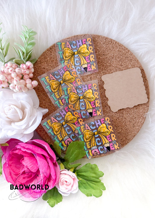 Teach Badge Reel Blank Sets