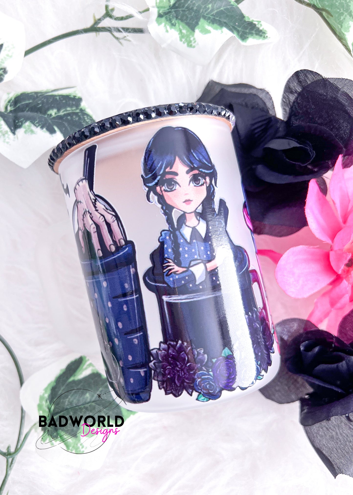 Wednesday Lattes Glass Mug